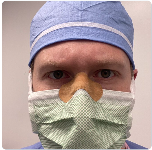 Daniel Heiferman Band Aid Mask