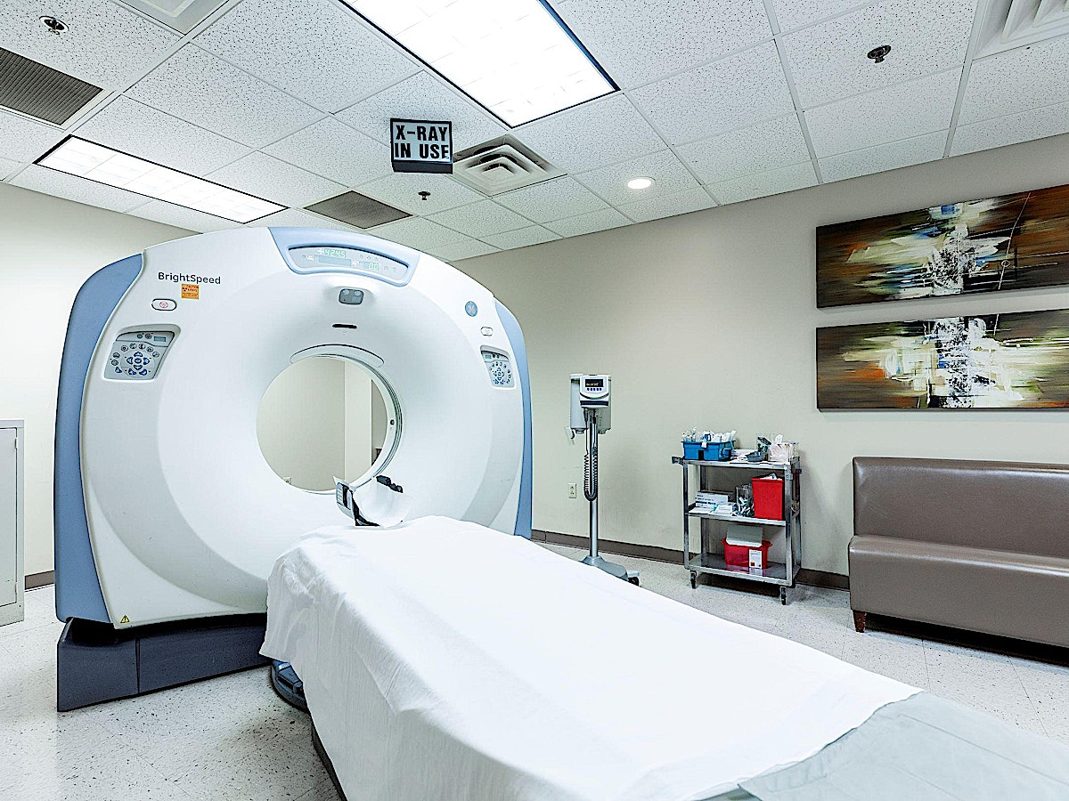 CT Scanner Radiology Dept Semmes Murphey Clinic